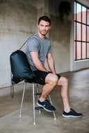 Miniatyrbilde 1 av Sort NYXX Play Polyester Gympose