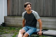 Miniatyrbilde 1 av Grå/Koks You Classic Raglan T-skjorte