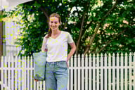 Miniatyrbilde 2 av Gul You Tenerife V-hals T-skjorte Dame