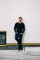 Miniatyrbilde 1 av Hvit You Gibraltar Langermet T-skjorte