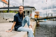 Miniatyrbilde 3 av Gråmelert You Carinda Poloskjorte Dame