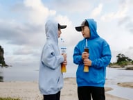 Miniatyrbilde 2 av Brun You Harlem Hettegenser Barn