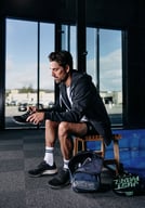 Miniatyrbilde 1 av Gråmelert/Koksmelert You Bronx Raglan Hettejakke