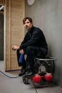 Miniatyrbilde 3 av Gråmelert You Kings Collegejakke