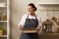 Miniatyrbilde 1 av Kobber Blomsterbergs Kobber og Rustfritt Stål Langpanne