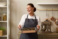 Miniatyrbilde 2 av Kobber Blomsterbergs Kobber og Rustfritt Stål Langpanne