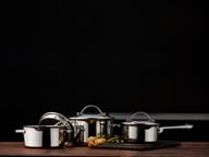 Miniatyrbilde 6 av Blankt stål Funktion Endurance 6 deler Grytesett med Lokk