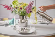 Miniatyrbilde 12 av Blankt stål Gense Dorotea Vase