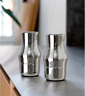 Miniatyrbilde 1 av Blankt stål Gense Dorotea Rustfritt Stål Salt- og pepperkvernsett