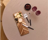 Miniatyrbilde 2 av Multi HOLM Akasietre Ostesett med Fiskebensmønster