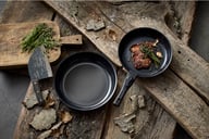 Miniatyrbilde 7 av Svart HOLM Stekepannesett med Avtakbart Håndtak