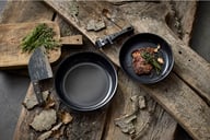 Miniatyrbilde 8 av Svart HOLM Stekepannesett med Avtakbart Håndtak