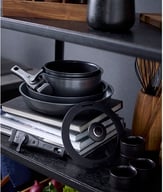 Miniatyrbilde 11 av Svart HOLM Stekepannesett med Avtakbart Håndtak