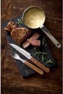 Miniatyrbilde 3 av Akasie HOLM Rustfritt Stål og Akasietre 8 deler Biffbestikk