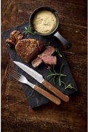 Miniatyrbilde 5 av Akasie HOLM Rustfritt Stål og Akasietre 8 deler Biffbestikk