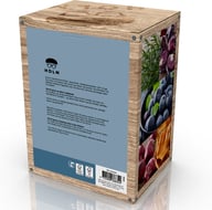 Miniatyrbilde 6 av Akasie HOLM Akasietre Magnetisk Knivblokk med Fiskebensmønster