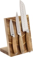 Miniatyrbilde 10 av Akasie HOLM Akasietre Magnetisk Knivblokk med Fiskebensmønster