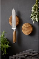 Miniatyrbilde 2 av Akasie HOLM Akasietre 2 stk Knivmagnet med Fiskebensmønster