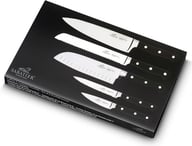 Miniatyrbilde 6 av Stål/Svart Lion Sabatier Pluton 5 deler Knivsett