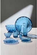 Miniatyrbilde 3 av Blå Lyngby Glas Sorrento 38 cl 4 stk Highball