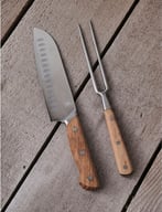 Miniatyrbilde 3 av Eik Morsø Foresta Eik og Rustfritt Stål Tranchérsett