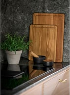 Miniatyrbilde 7 av Eik Morsø Foresta Eik 35 x 28 cm Skjærebrett med Rennekant