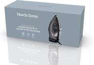 Miniatyrbilde 4 av Svart/Grå Nordic Sense 2400 W Ledningsfritt Dampstrykejern
