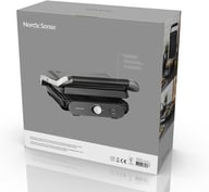 Miniatyrbilde 7 av Svart Nordic Sense 2000 W Paninigrill med Avtakbare Grillplater