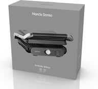 Miniatyrbilde 8 av Svart Nordic Sense 2000 W Paninigrill med Avtakbare Grillplater
