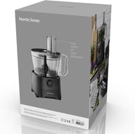 Miniatyrbilde 6 av Svart Nordic Sense 1000 W Foodprocessor