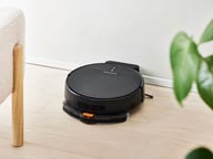 Miniatyrbilde 1 av Svart Nordic Sense Robotstøvsuger med Ladestasjon