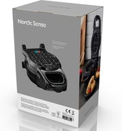 Miniatyrbilde 3 av Svart Nordic Sense 700 W Vaffeljern for Fylte Vafler