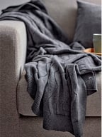 Miniatyrbilde 1 av Grey Södahl Gentle Bomull Pledd