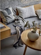 Miniatyrbilde 1 av Khaki Södahl Impression Bomull Pledd