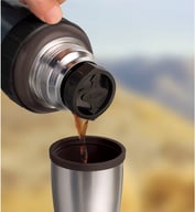 Miniatyrbilde 2 av Grå Thermos Work 1,2 liter Grå Rustfritt Stål Termos