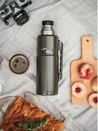 Miniatyrbilde 4 av Army Thermos Stainless King 1,2 liter Army Rustfritt Stål Termos