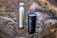 Miniatyrbilde 3 av Svart Thermos 350 ml Rustfritt Stål Termokrus