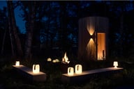 Miniatyrbilde 11 av Hvit Villa Collection Hav 10 W LED-lampe med Høyttaler