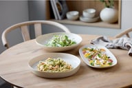 Miniatyrbilde 1 av Soft Beige Villa Collection Shoku Serveringsett