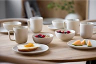 Miniatyrbilde 1 av Soft Beige Villa Collection Shoku 12 deler Brunchsett