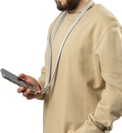 Miniatyrbilde 6 av Grå XD Xclusive Nivo RCS resirkulert PET crossbody snor