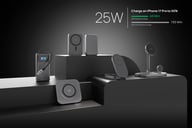 Miniatyrbilde 6 av Grå XD Xclusive Quantum ultra-fast 25W magnetic wireless charging pad