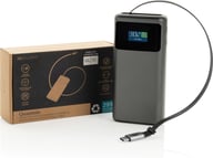 Miniatyrbilde 1 av Grå XD Xclusive Quantum RCS ultra-fast PD45W 10.000mAh powerbank with screen