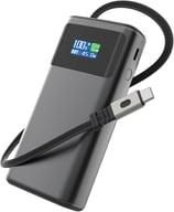 Miniatyrbilde 2 av Grå XD Xclusive Quantum RCS ultra-fast PD45W 10.000mAh powerbank with screen