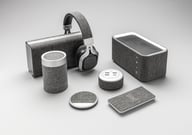 Miniatyrbilde 9 av Grå XD Xclusive Vogue 6W Høyttaler med Ladeplate