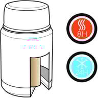 Miniatyrbilde 6 av Svart Swiss Peak Elite 500 ml Kobber Mattermos