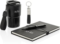 Miniatyrbilde 2 av Svart Swiss Peak RCS sertifisert deluxe gavesett m/drikkeglass