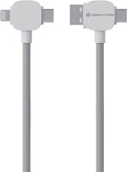 Miniatyrbilde 1 av Hvit Urban Vitamin Stockton 65W Resirkulert TPE/PET Magnetisk Ladekabel