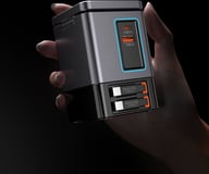 Miniatyrbilde 9 av Grå Urban Vitamin Sacramento 105 W Ladestasjon med Uttrekkbar Ledning