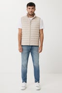 Miniatyrbilde 4 av Beige iqoniq Meru Resirkulert Polyester Vattert Vest